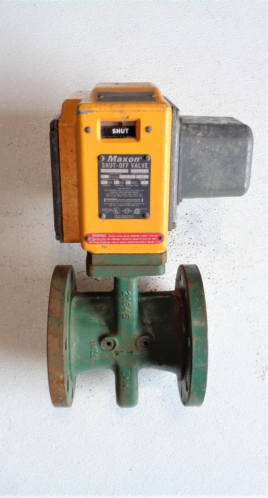 Maxon 4" Shut-Off Valve 5000S CP 2